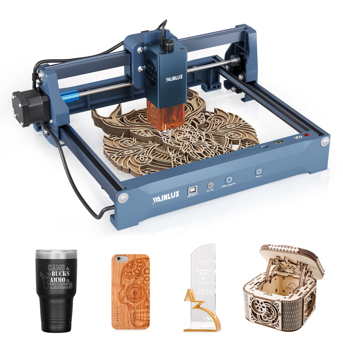 WAINLUX X2 Laser Engraver Machine