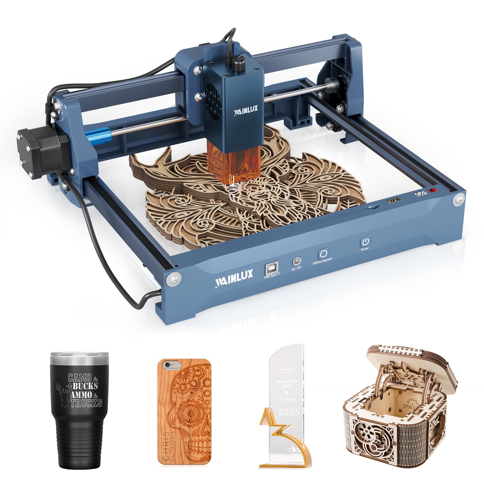 WAINLUX X2 Laser Engraver Machine