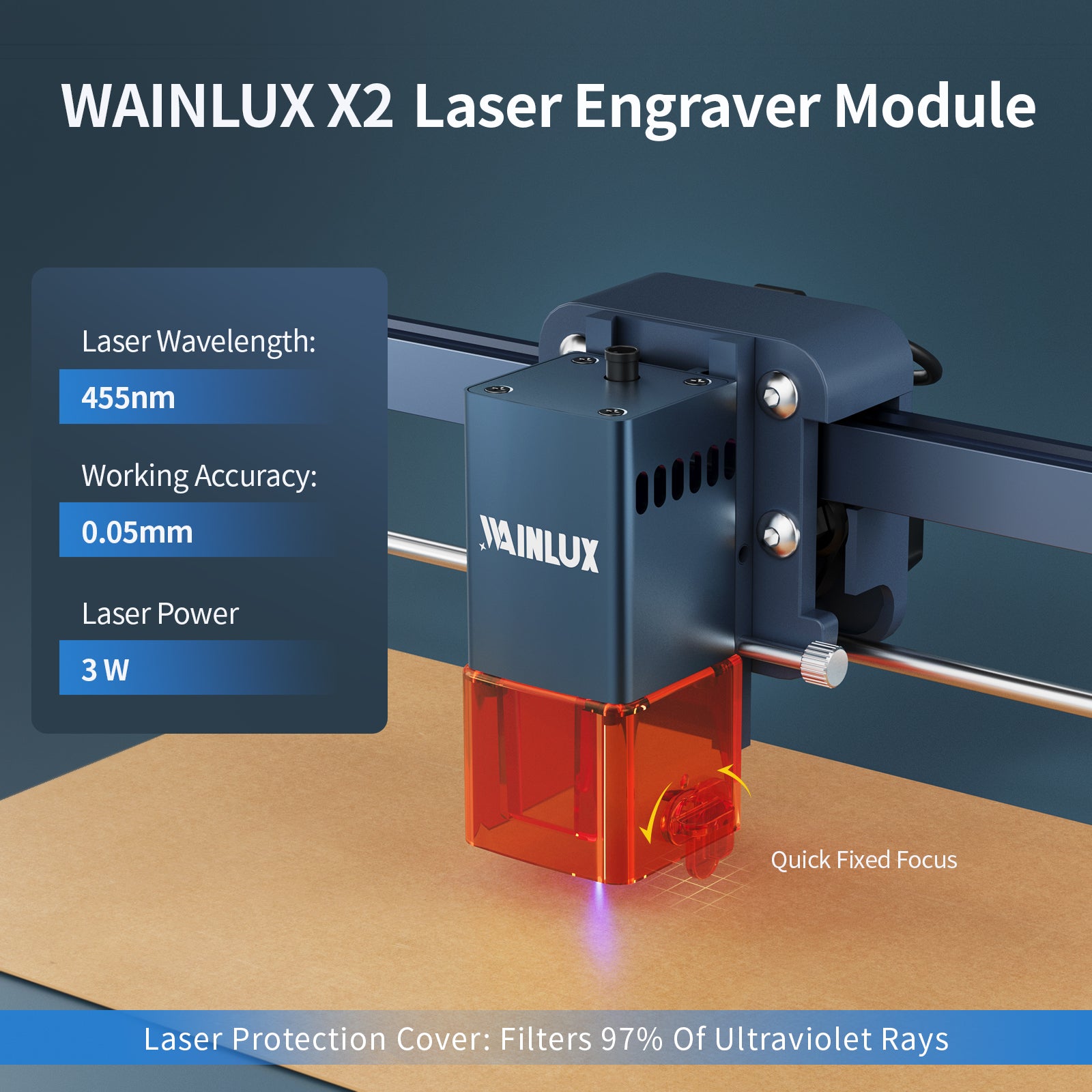 WAINLUX X2 Laser Engraver Machine