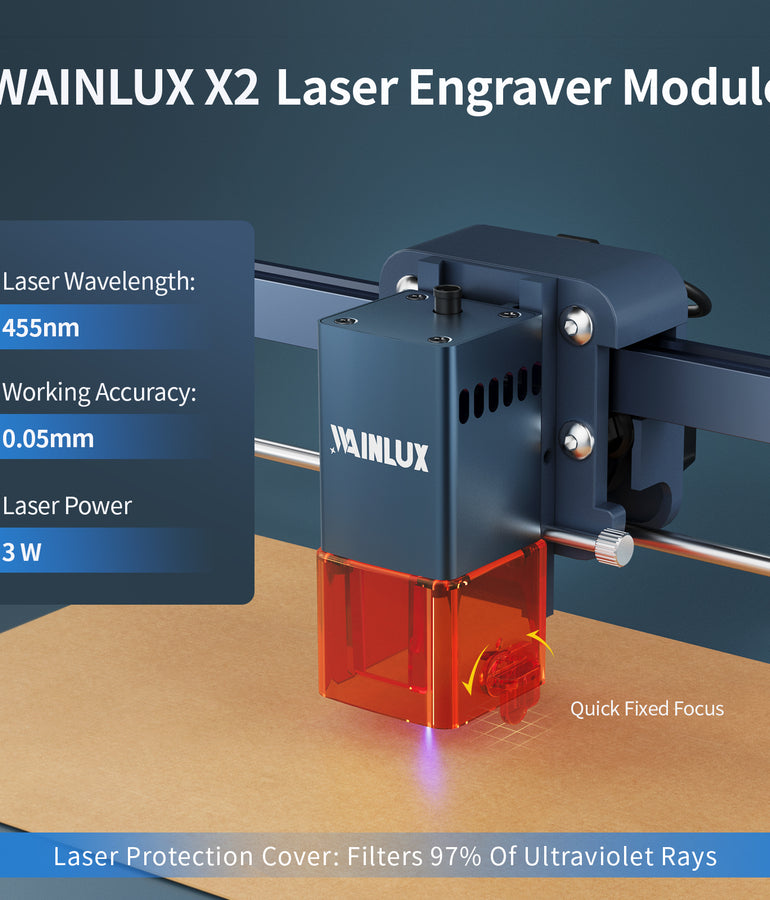 WAINLUX X2 Laser Engraver Machine