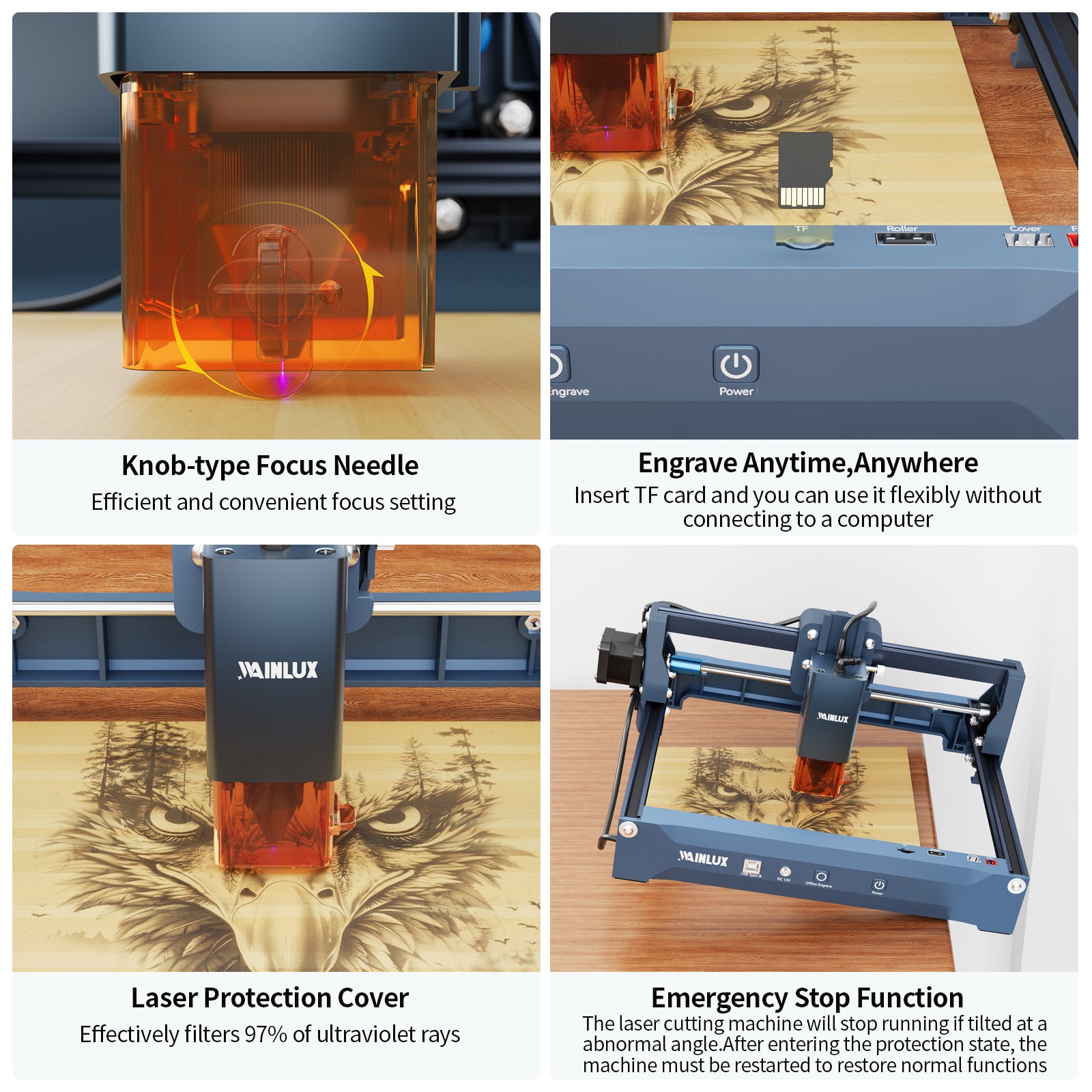 WAINLUX X2 Laser Engraver Machine
